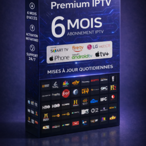 Abonnement IPTV Belgique 6 Mois — €39,99 Le Plus Populaire | Streamova