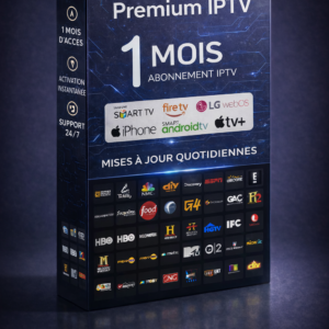 Abonnement IPTV Belgique 1 Mois